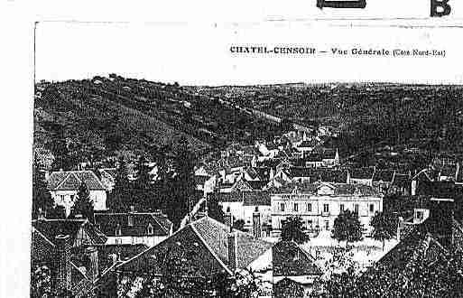 Ville de CHATELCENSOIR Carte postale ancienne