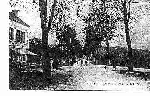 Ville de CHATELCENSOIR Carte postale ancienne