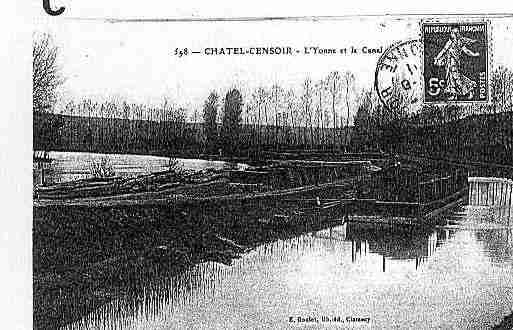 Ville de CHATELCENSOIR Carte postale ancienne