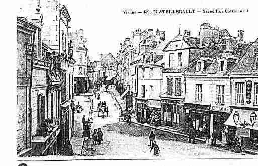 Ville de CHATELLERAULT Carte postale ancienne