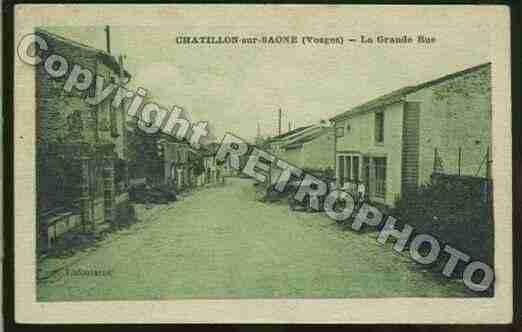 Ville de CHATILLON Carte postale ancienne