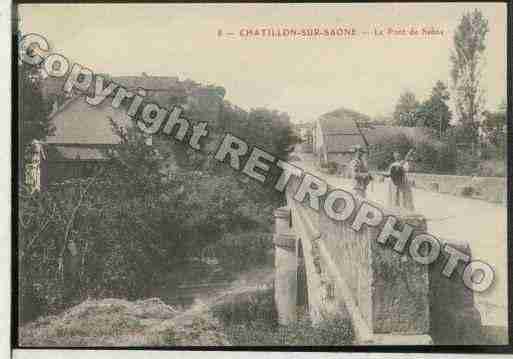 Ville de CHATILLON Carte postale ancienne