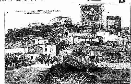 Ville de CHATILLONSURSEVRE Carte postale ancienne Ville de CHATILLONSURSEVRE Carte postale ancienne