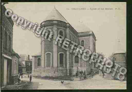 Ville de CHAULNES Carte postale ancienne