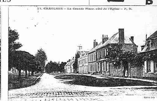 Ville de CHAULNES Carte postale ancienne