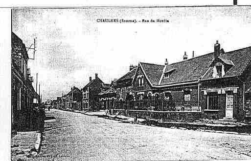 Ville de CHAULNES Carte postale ancienne