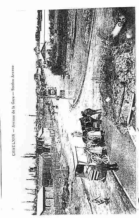 Ville de CHAULNES Carte postale ancienne