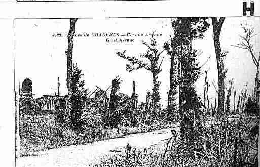 Ville de CHAULNES Carte postale ancienne