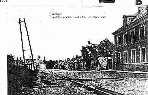 Ville de CHAULNES Carte postale ancienne