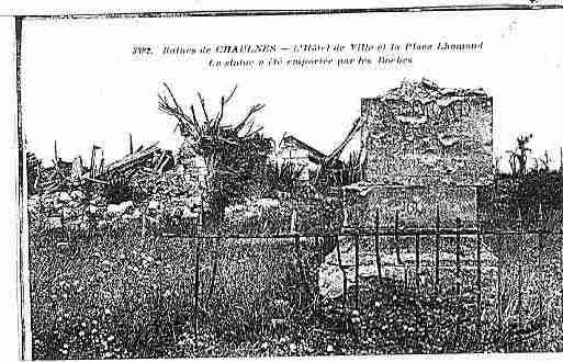 Ville de CHAULNES Carte postale ancienne