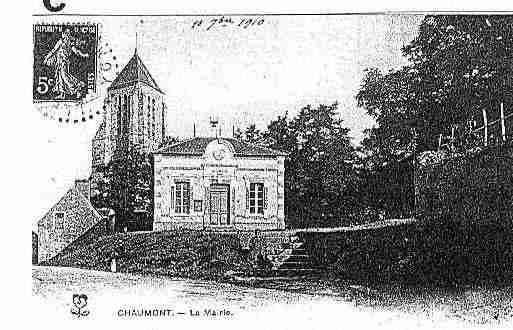 Ville de CHAUMONTPORTRENARD Carte postale ancienne Ville de CHAUMONTPORTRENARD Carte postale ancienne