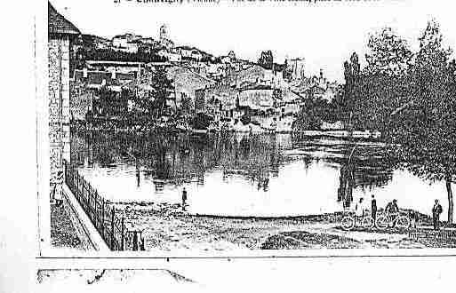 Ville de CHAUVIGNY Carte postale ancienne