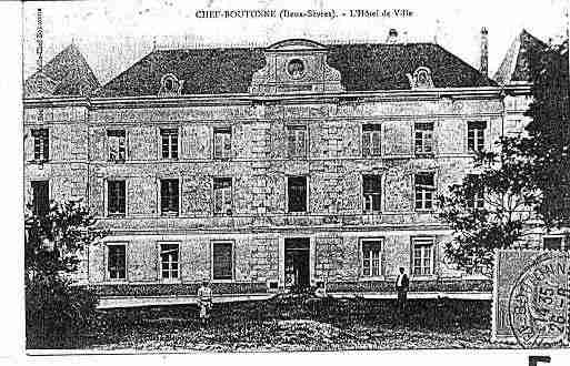 Ville de CHEFBOUTONNE Carte postale ancienne