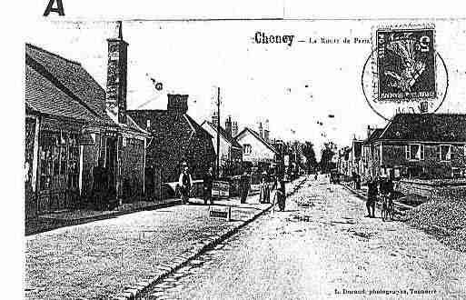 Ville de CHENEY Carte postale ancienne