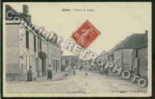 Ville de CHEU Carte postale ancienne