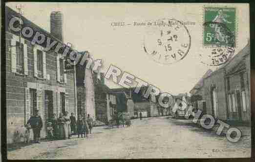 Ville de CHEU Carte postale ancienne