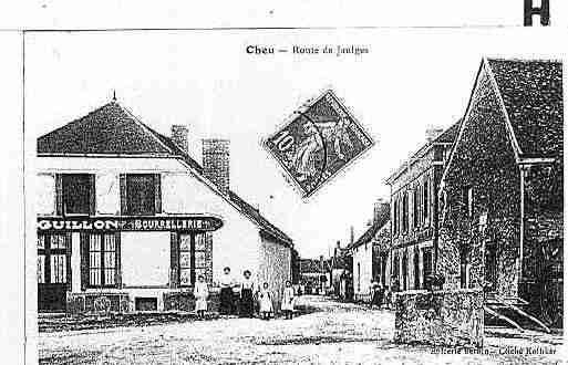 Ville de CHEU Carte postale ancienne