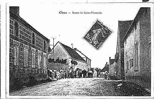 Ville de CHEU Carte postale ancienne