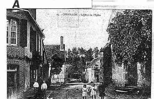 Ville de CHEVILLON Carte postale ancienne