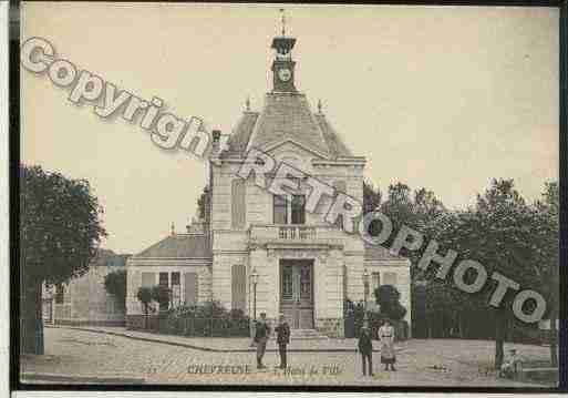 Ville de CHEVREUSE Carte postale ancienne