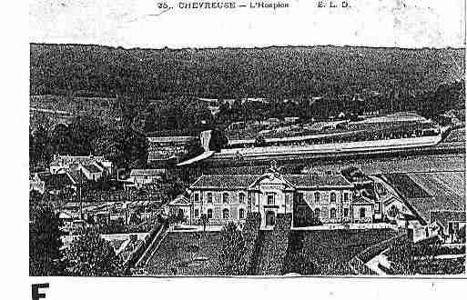 Ville de CHEVREUSE Carte postale ancienne