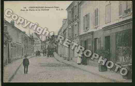 Ville de CHEVREUSE Carte postale ancienne