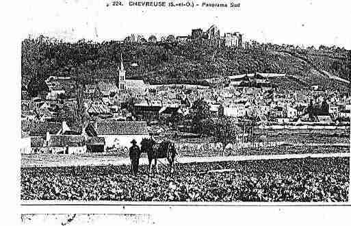 Ville de CHEVREUSE Carte postale ancienne