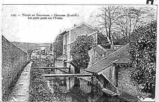 Ville de CHEVREUSE Carte postale ancienne