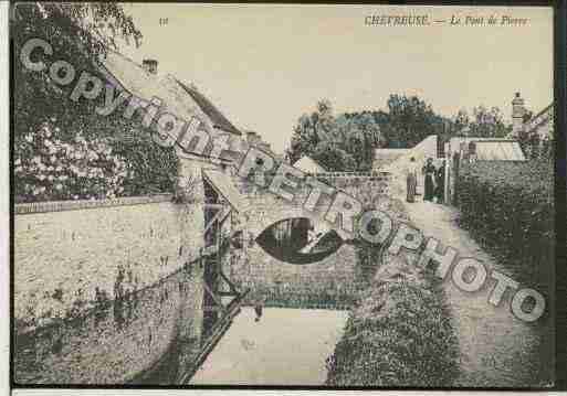 Ville de CHEVREUSE Carte postale ancienne