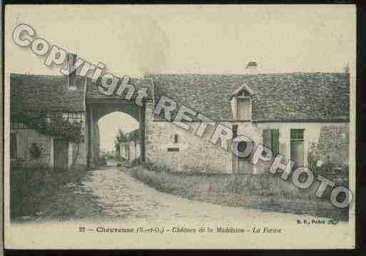 Ville de CHEVREUSE Carte postale ancienne