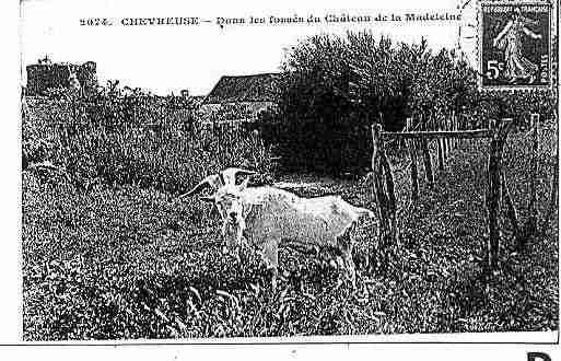 Ville de CHEVREUSE Carte postale ancienne