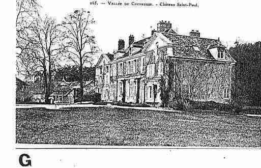 Ville de CHEVREUSE Carte postale ancienne