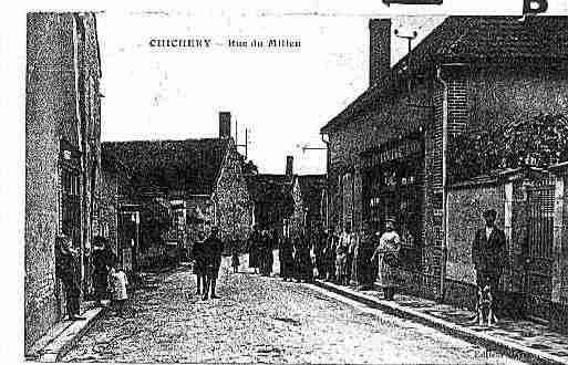 Ville de CHICHERY Carte postale ancienne