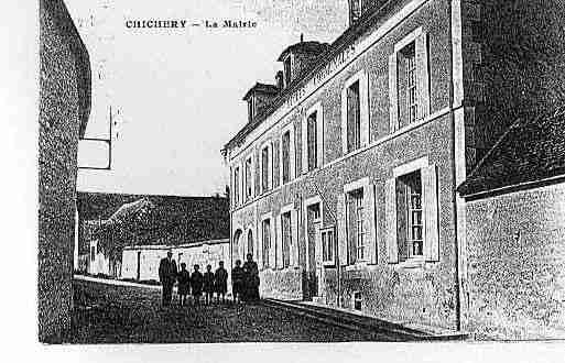 Ville de CHICHERY Carte postale ancienne