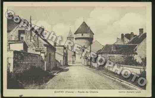 Ville de CHITRY Carte postale ancienne