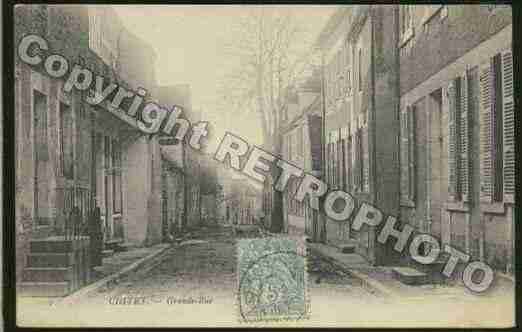 Ville de CHITRY Carte postale ancienne