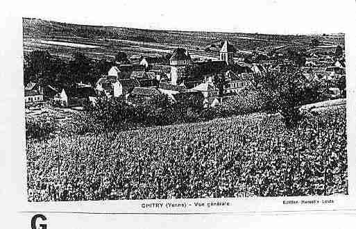 Ville de CHITRY Carte postale ancienne