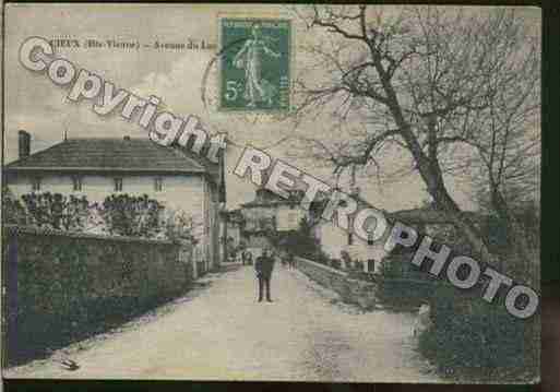 Ville de CIEUXCHARAT Carte postale ancienne