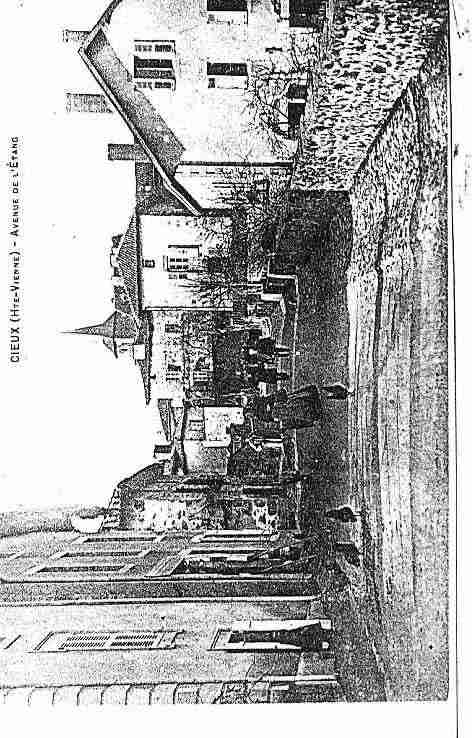 Ville de CIEUXCHARAT Carte postale ancienne