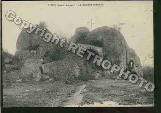 Ville de CIEUXCHARAT Carte postale ancienne