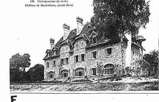 Ville de CLAIREFONTAINEENYVELINES Carte postale ancienne Ville de CLAIREFONTAINEENYVELINES Carte postale ancienne