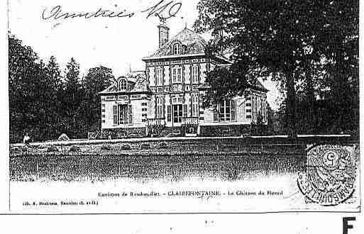 Ville de CLAIREFONTAINEENYVELINES Carte postale ancienne