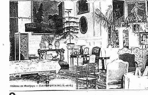 Ville de CLAIREFONTAINEENYVELINES Carte postale ancienne