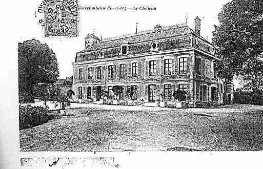 Ville de CLAIREFONTAINEENYVELINES Carte postale ancienne