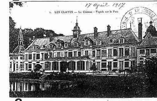 Ville de CLAYESSOUSBOIS(LES) Carte postale ancienne