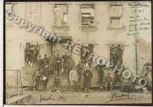 Ville de CLEZENTAINE Carte postale ancienne