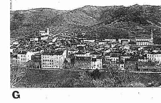 Ville de COLLOBRIERES Carte postale ancienne