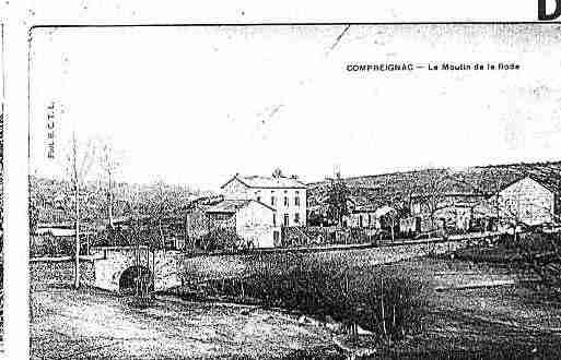 Ville de COMPREIGNAC Carte postale ancienne