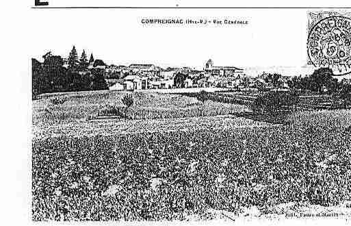 Ville de COMPREIGNAC Carte postale ancienne