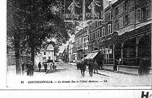 Ville de CONTREXEVILLE Carte postale ancienne